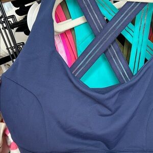 IVL Collective Women's Navy Sports Bra